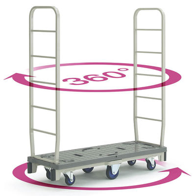 calidad  Supermarket Steel Q235 500KGS Capacity Roll Cage Containers fábrica