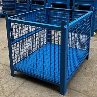 calidad  5*5 Mesh Galvanized Mild Steel Q235 Stacking Stillage fábrica