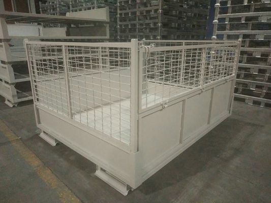 El CE RAL pulveriza las jaulas de acero del almacenamiento de la capacidad revestida 1000KG