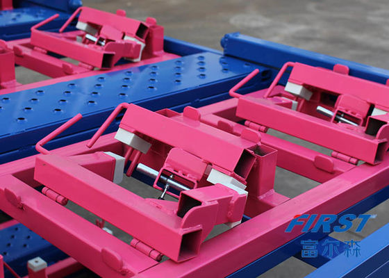 RAL galvanizó las plataformas de acero apilables del volumen de ventas del motor de coche de la logística