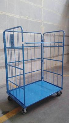 Las maneras del ISO 4 encantan color de RAL galvanizaron la carretilla logística del rollo