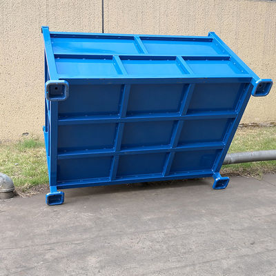 Jaulas de acero de la plataforma de la capacidad 1.0m m del transporte 150KGS de la logística