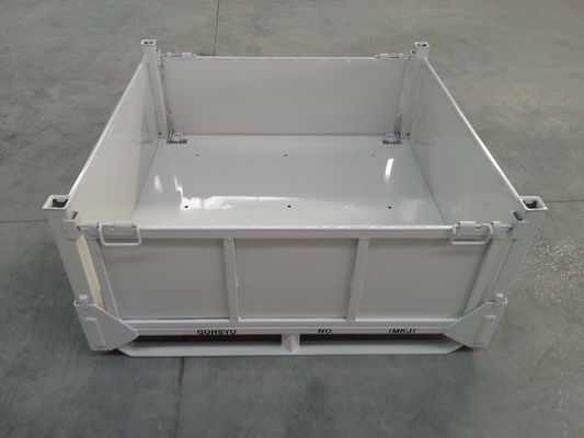 Jaulas de acero de la plataforma de la capacidad 2m m de la capa 1500kg del polvo
